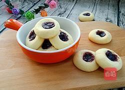 蓝莓酱小饼干的做法图解11