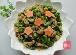蚕豆烧鸡肉的做法图解13