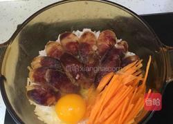 香肠腊味煲仔饭的做法图解5