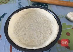 香肠虾仁披萨的做法图解9