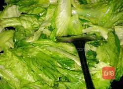 炒生菜的做法图解2