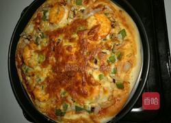 鲜虾厚底批萨的做法图解9