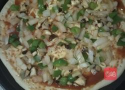 鲜虾厚底批萨的做法图解6