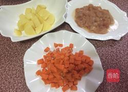 咖喱鸡肉焗饭的做法图解2