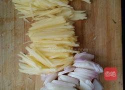 土豆炒洋葱的做法图解4