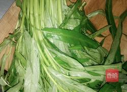 蒜泥空心菜的做法图解1