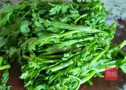 凉拌茼蒿的做法图解1