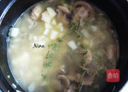 蘑菇汤的做法图解3