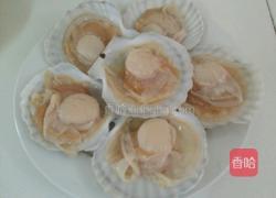 蒜茸粉丝扇贝的做法图解1