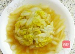 清炒白菜的做法图解4