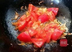西红柿打卤面的做法图解8