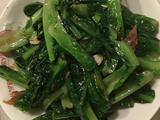豆豉鲮鱼炒麦菜