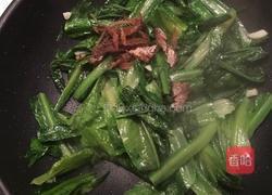 豆豉鲮鱼炒麦菜的做法图解4