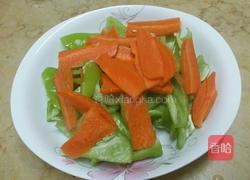 青椒炒猪耳的做法图解3