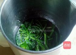 菠菜汁的做法图解4