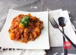 茄汁里脊的做法图解8