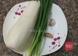 素炒萝卜丝的做法图解1