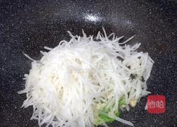 素炒萝卜丝的做法图解5