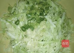 凉拌圆白菜的做法图解3