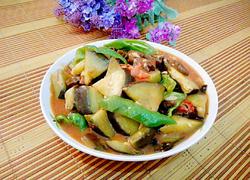 西红柿炒茄子