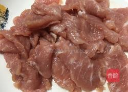 青椒炒肉片的做法图解3