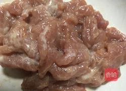 青椒炒肉片的做法图解4