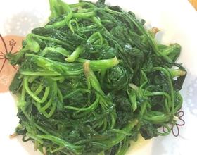 清炒菠菜[图]