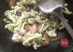 小炒有机菜花的做法图解3