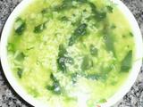 菠菜粥的做法[图]