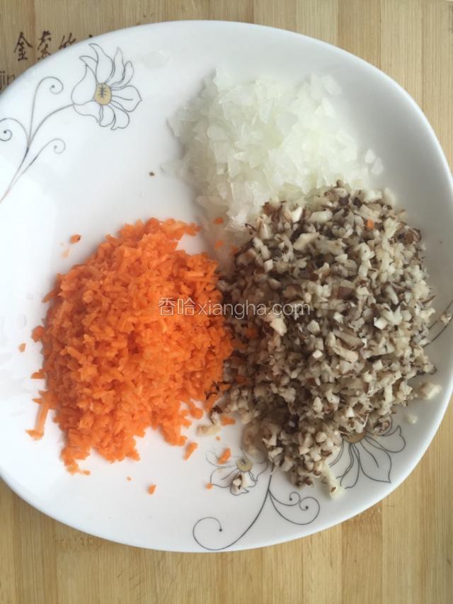 切细末，越细越好。