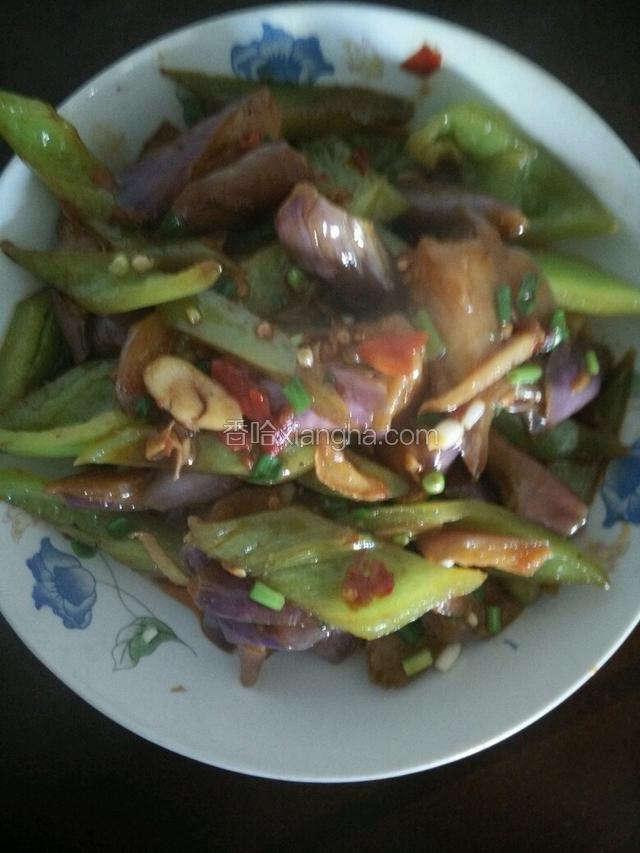青椒茄子