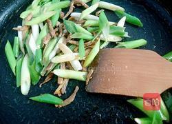 大葱炒肉的做法图解7