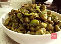 清炒蚕豆的做法图解9