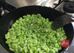 清炒蚕豆的做法图解5