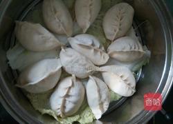 白菜肉馅蒸饺子的做法图解6