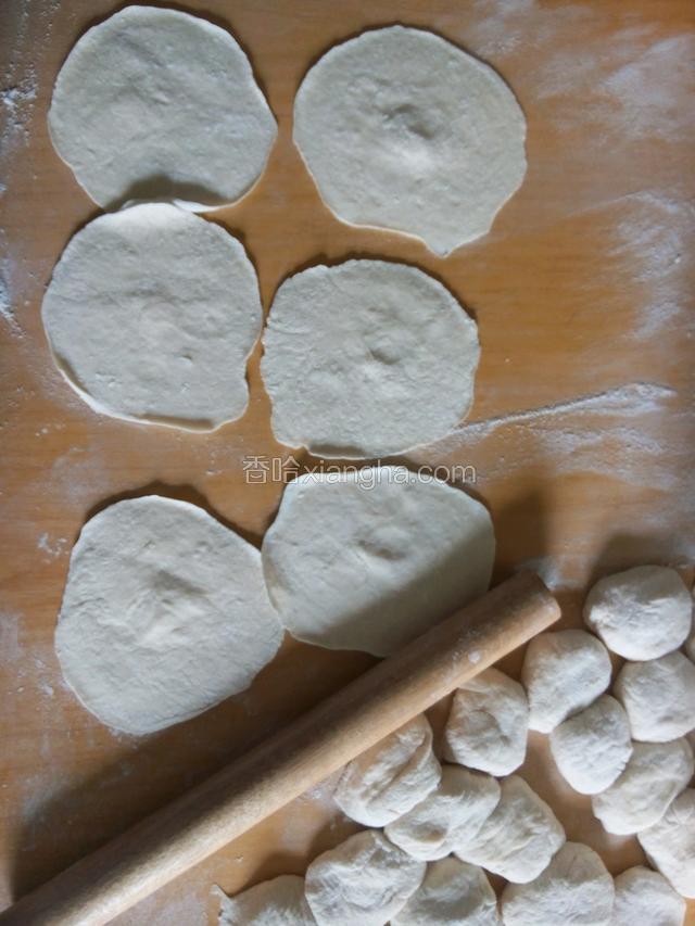 擀好皮