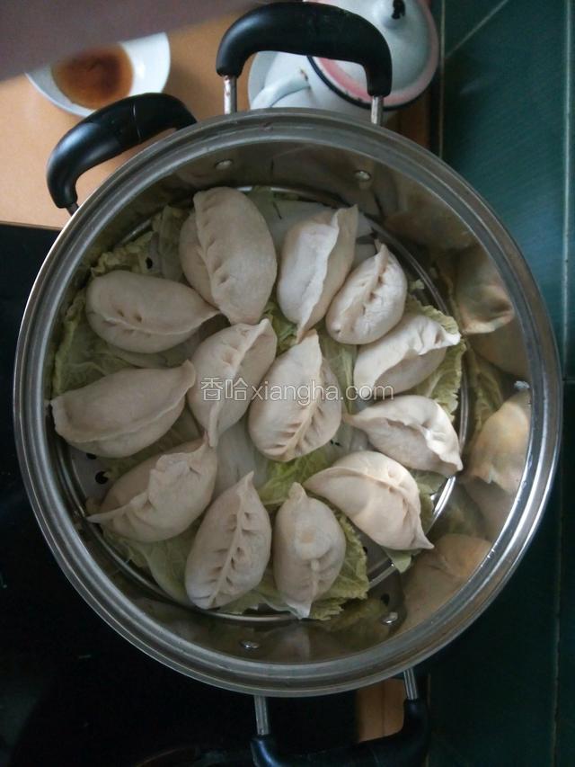 包好上蒸锅