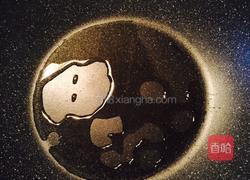 芥兰炒湘西腊肉的做法图解5