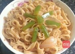 西红柿洋葱炒面的做法图解6