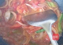 西红柿洋葱炒面的做法图解4
