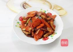 红萝卜炒肉的做法图解8