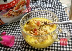 燕麦片牛奶布丁的做法图解8