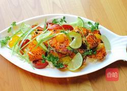 煎三文鱼的做法图解11