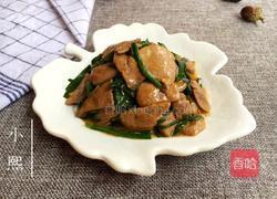 韭菜炒猪肝的做法图解8