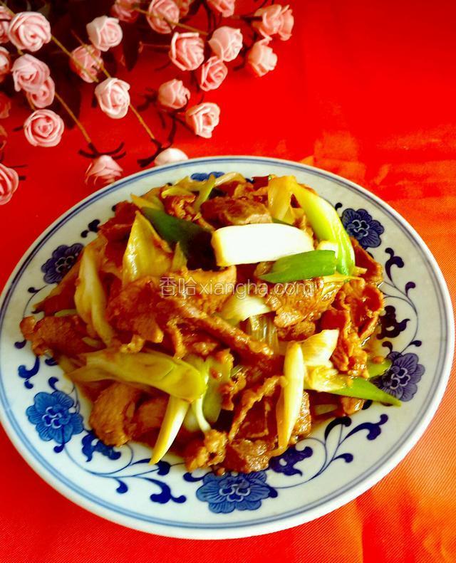 葱爆肉