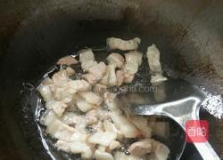 五花肉青蒜炒豆干的做法图解5