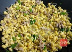 肉炒黄豆芽的做法图解5