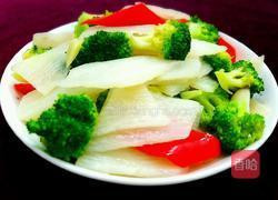 清炒山药西兰花的做法图解10