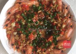 蒜蓉蒸虾的做法图解9