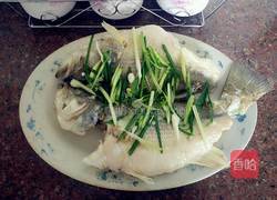 清蒸鱸魚的做法图解4
